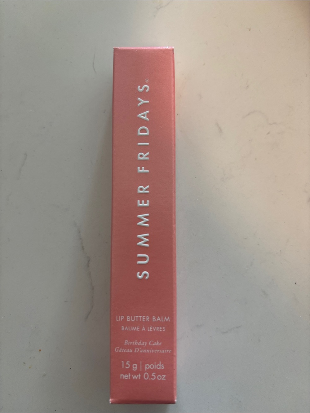 Summer Fridays Lip Butter Balm in Pink (Birthday Cake)